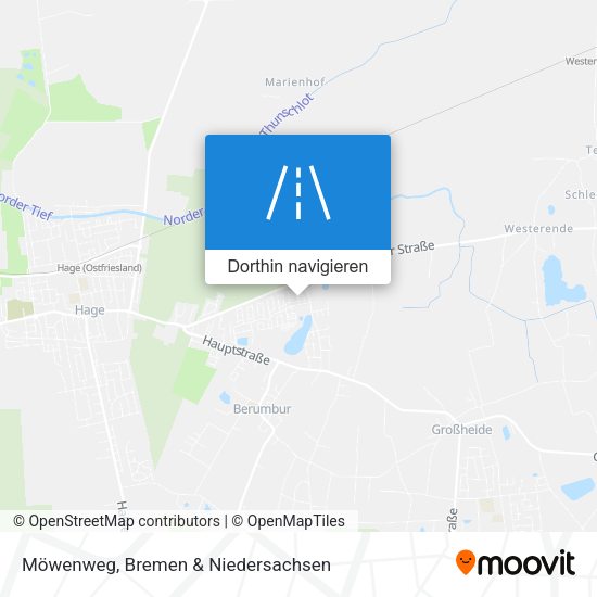 Möwenweg Karte