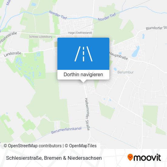 Schlesierstraße Karte