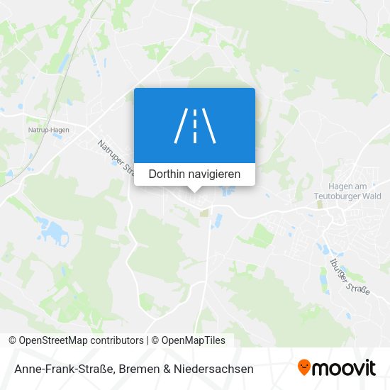 Anne-Frank-Straße Karte