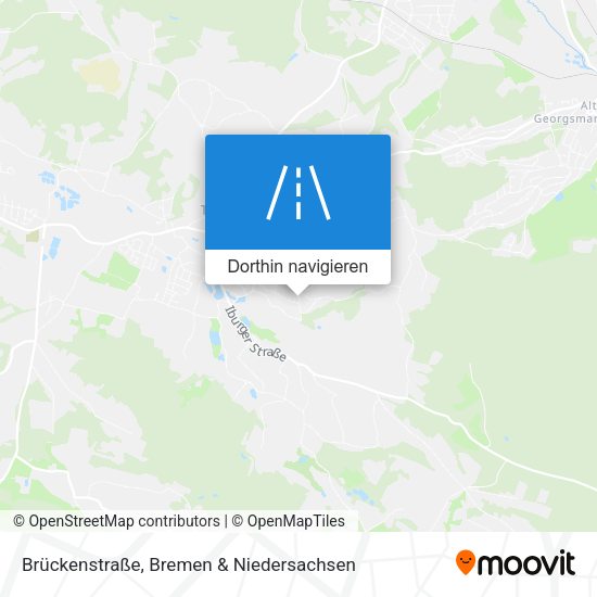 Brückenstraße Karte