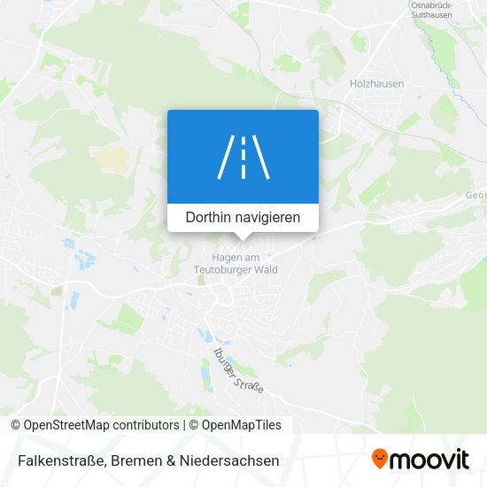 Falkenstraße Karte