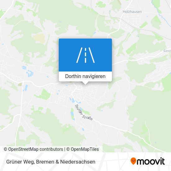 Grüner Weg Karte