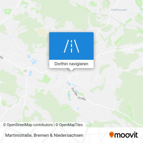 Martinistraße Karte