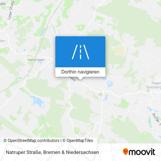 Natruper Straße Karte