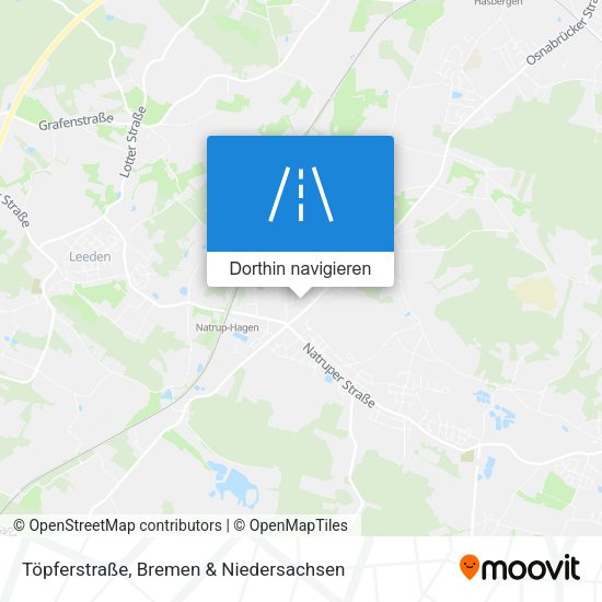 Töpferstraße Karte