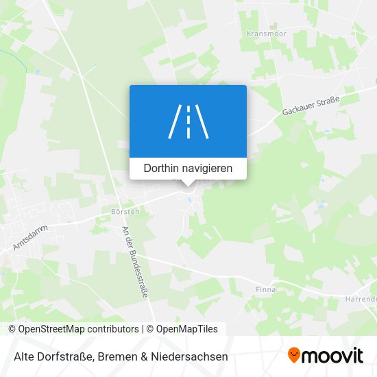 Alte Dorfstraße Karte