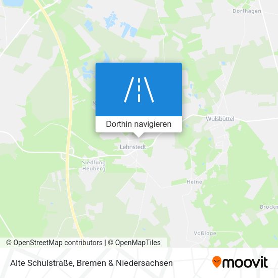 Alte Schulstraße Karte