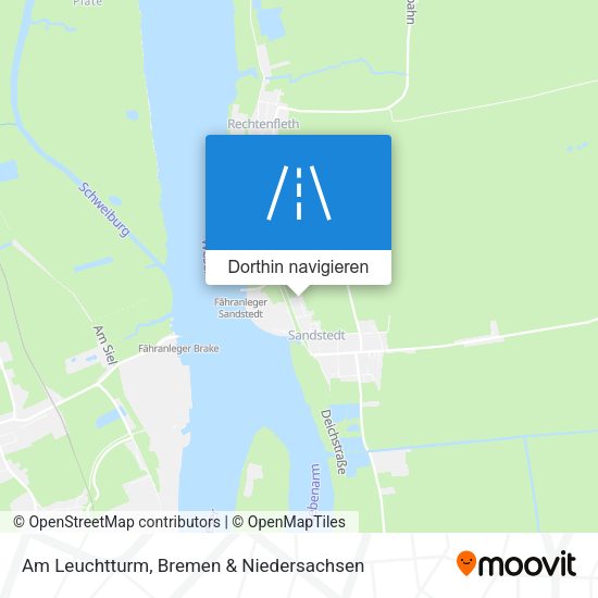 Am Leuchtturm Karte