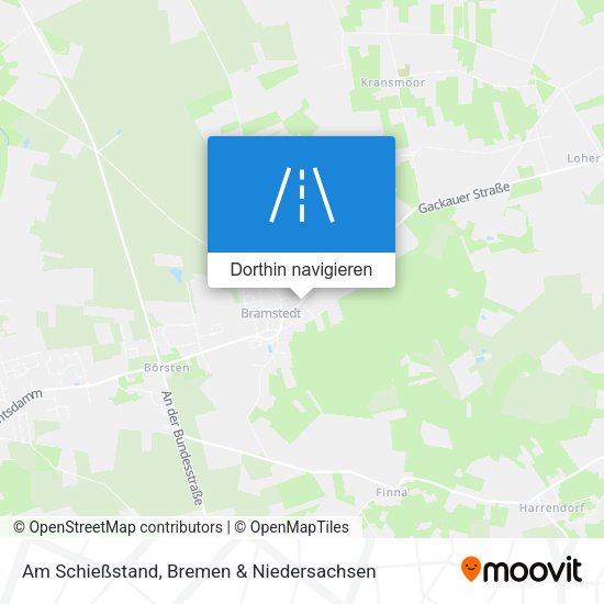 Am Schießstand Karte