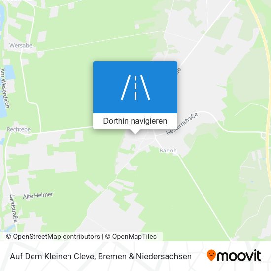 Auf Dem Kleinen Cleve Karte
