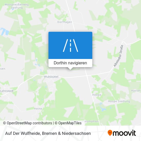 Auf Der Wulfheide Karte