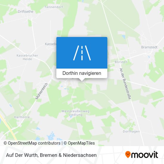 Auf Der Wurth Karte