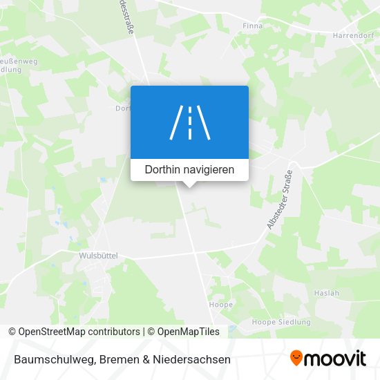 Baumschulweg Karte