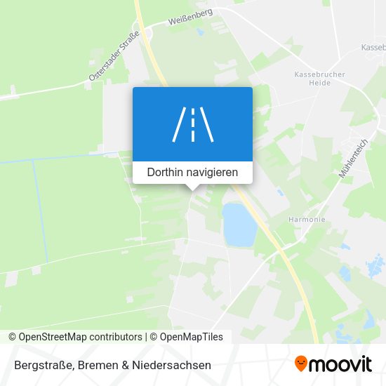 Bergstraße Karte