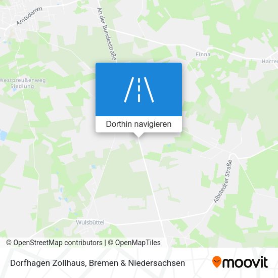 Dorfhagen Zollhaus Karte