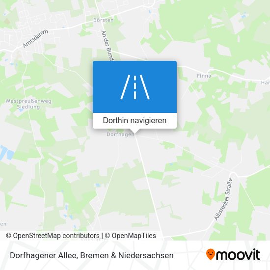 Dorfhagener Allee Karte