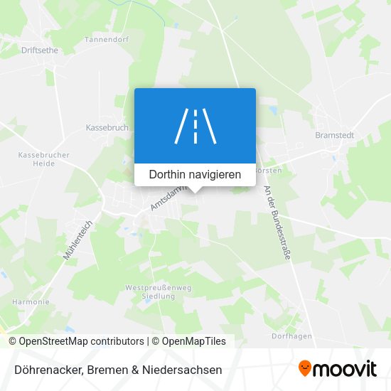 Döhrenacker Karte