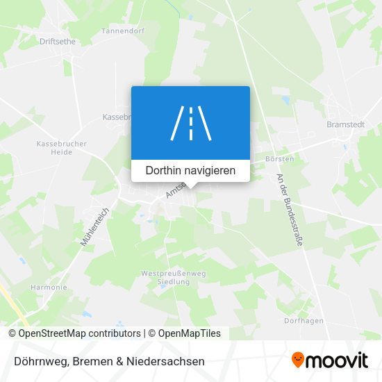 Döhrnweg Karte