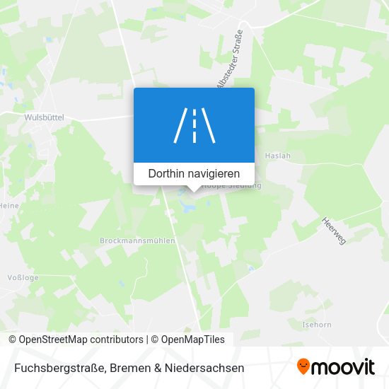 Fuchsbergstraße Karte