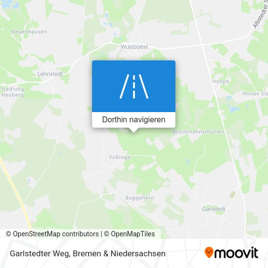 Garlstedter Weg Karte