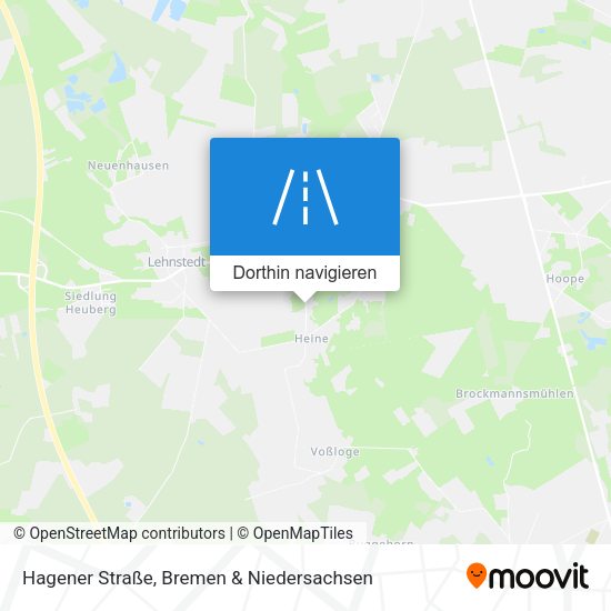 Hagener Straße Karte