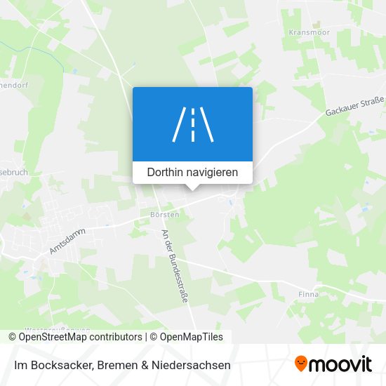 Im Bocksacker Karte