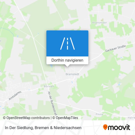 In Der Siedlung Karte