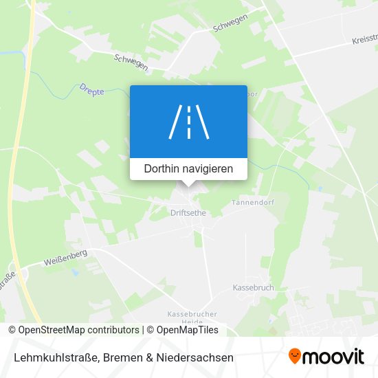 Lehmkuhlstraße Karte