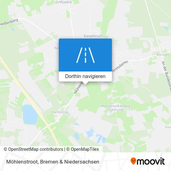 Möhlenstroot Karte