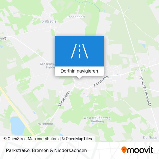 Parkstraße Karte