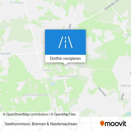 Seelhornmoor Karte