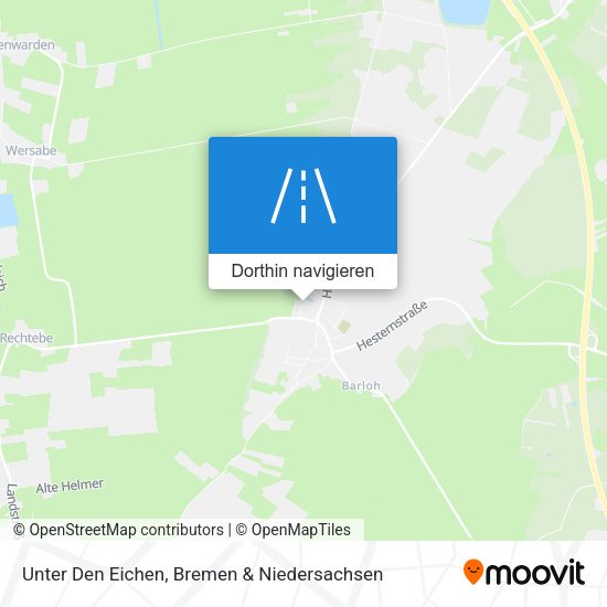 Unter Den Eichen Karte