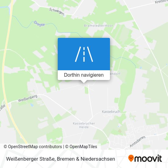 Weißenberger Straße Karte