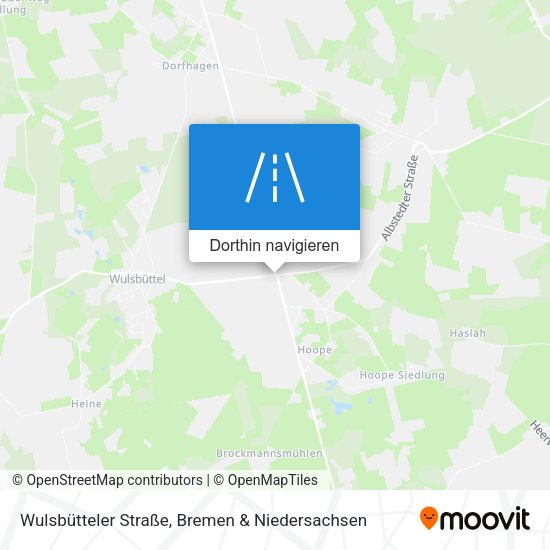 Wulsbütteler Straße Karte
