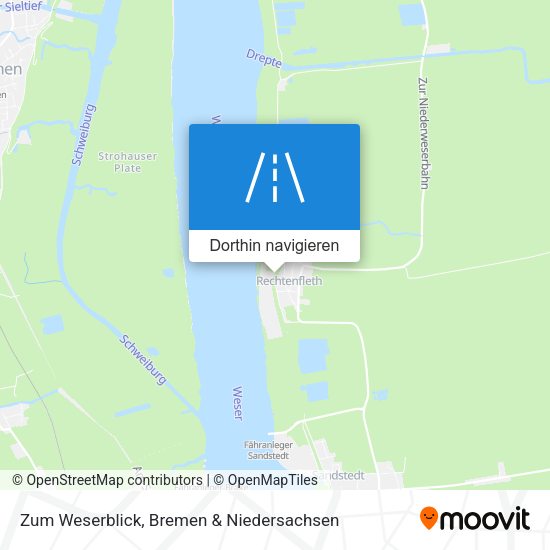 Zum Weserblick Karte