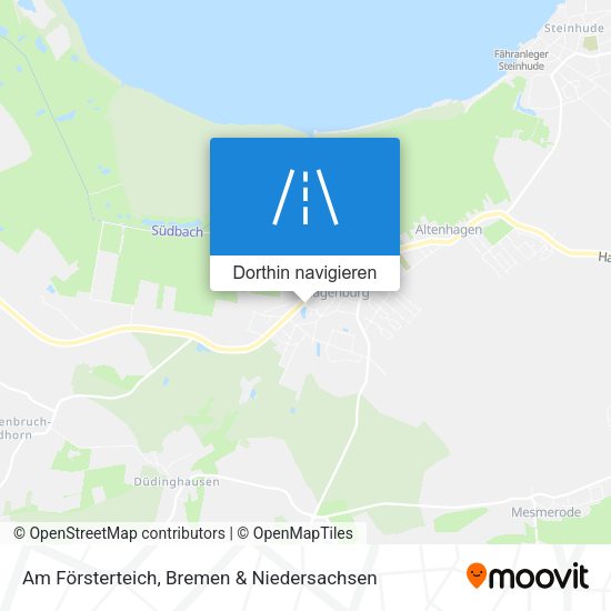 Am Försterteich Karte