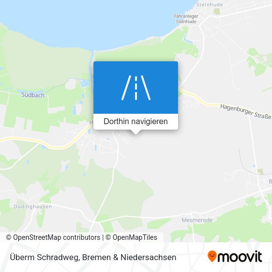 Überm Schradweg Karte