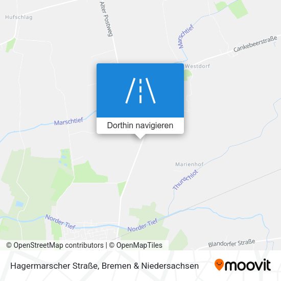 Hagermarscher Straße Karte