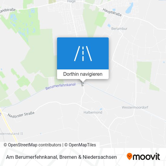 Am Berumerfehnkanal Karte