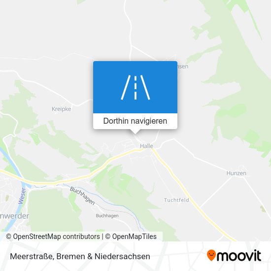 Meerstraße Karte