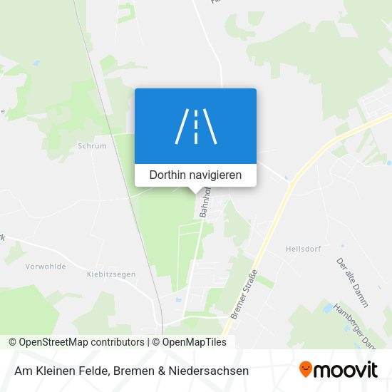 Am Kleinen Felde Karte