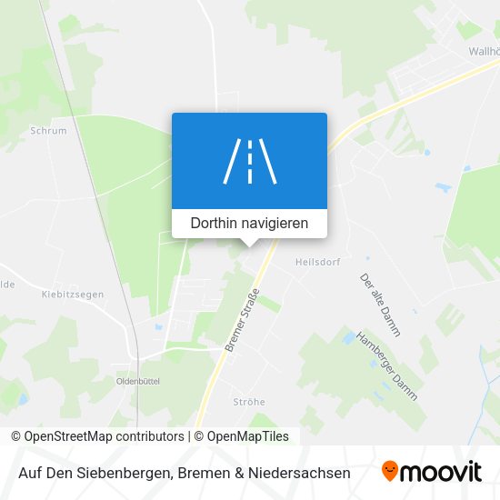 Auf Den Siebenbergen Karte