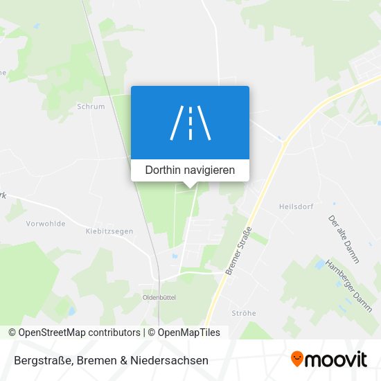 Bergstraße Karte