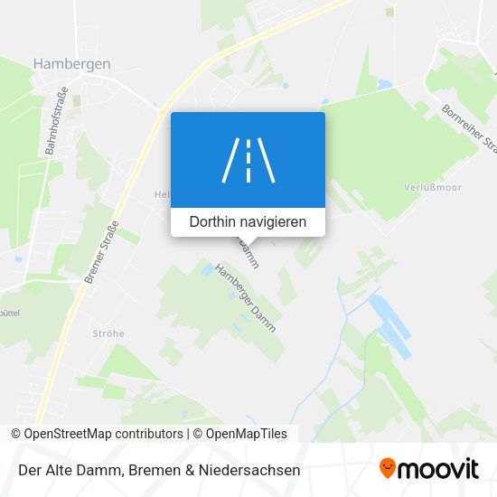 Der Alte Damm Karte