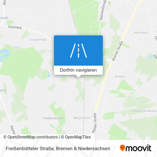 Freißenbütteler Straße Karte