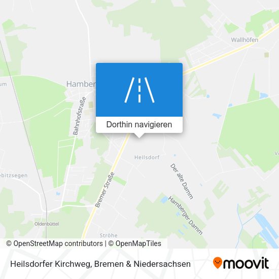 Heilsdorfer Kirchweg Karte