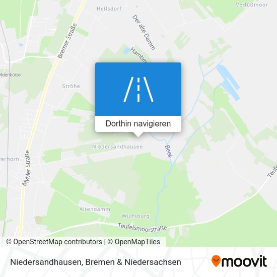 Niedersandhausen Karte