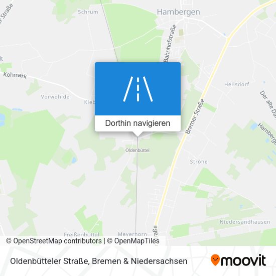 Oldenbütteler Straße Karte