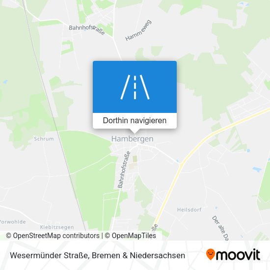 Wesermünder Straße Karte