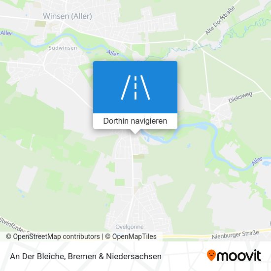 An Der Bleiche Karte